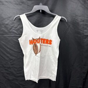 White Hooters Tank Top